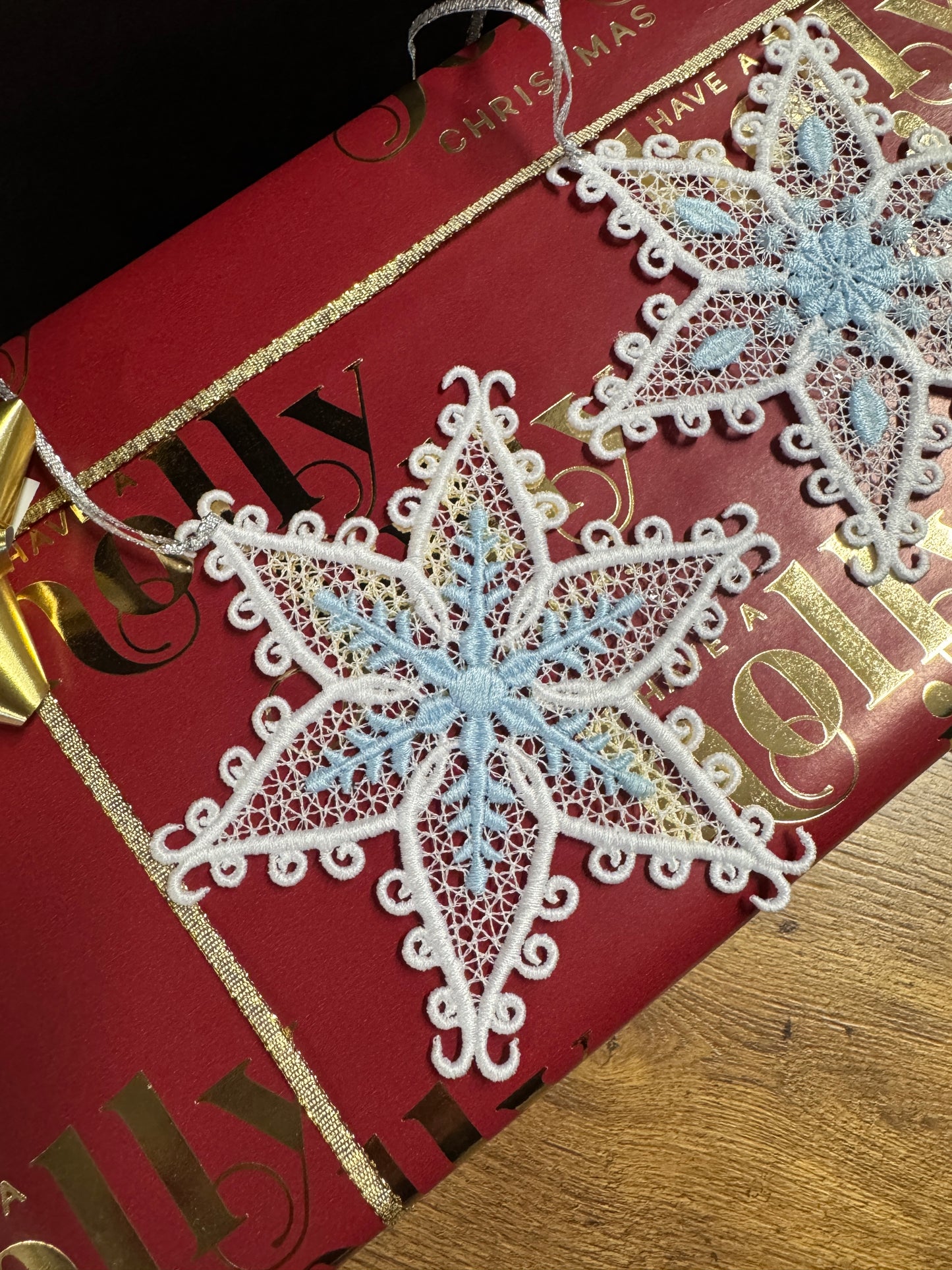 Freestanding Lace Ornaments — Multi-Use Holiday Magic
