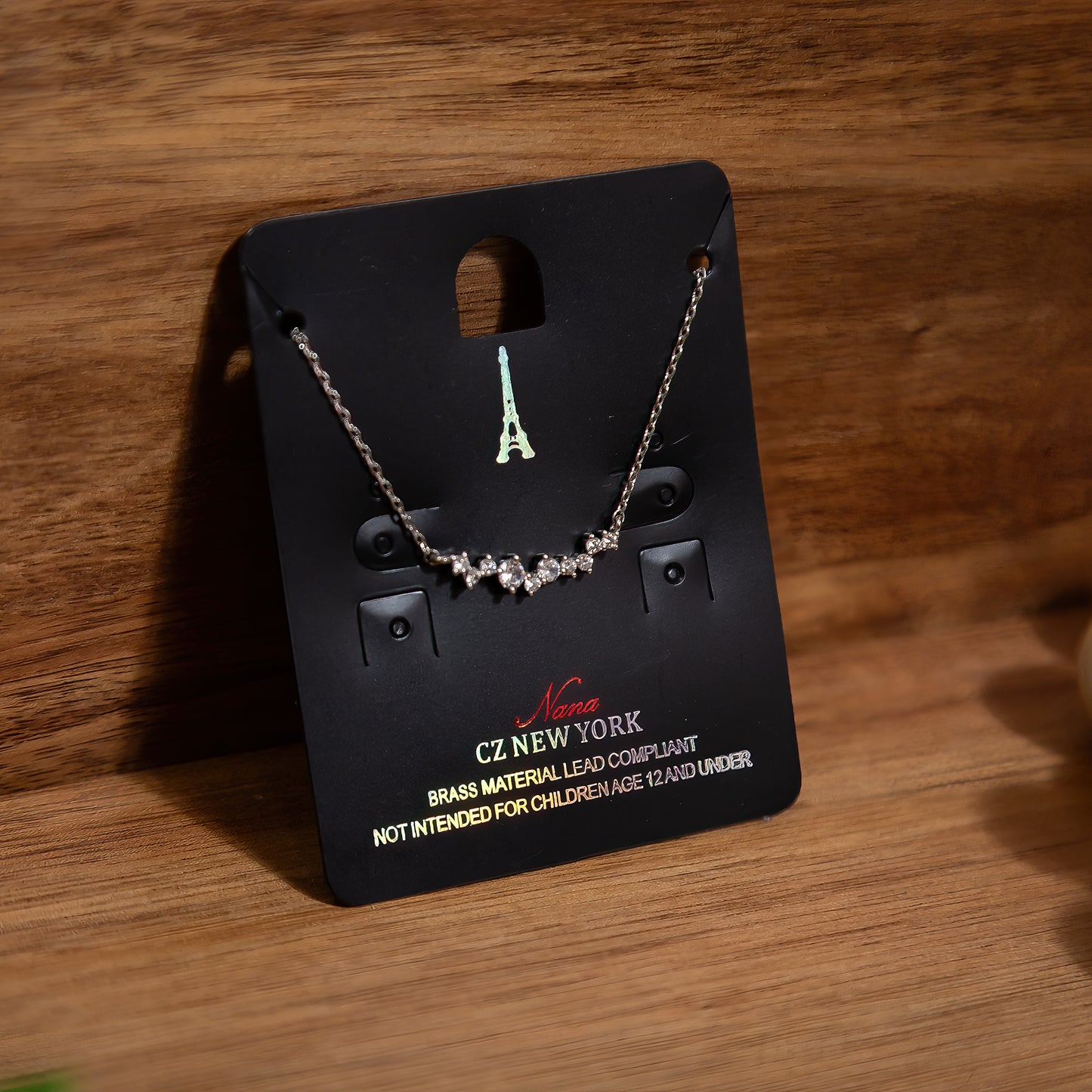 Twilight Sparkle Bar Necklace – Silver