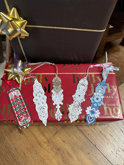 Freestanding Lace Ornaments — Multi-Use Holiday Magic