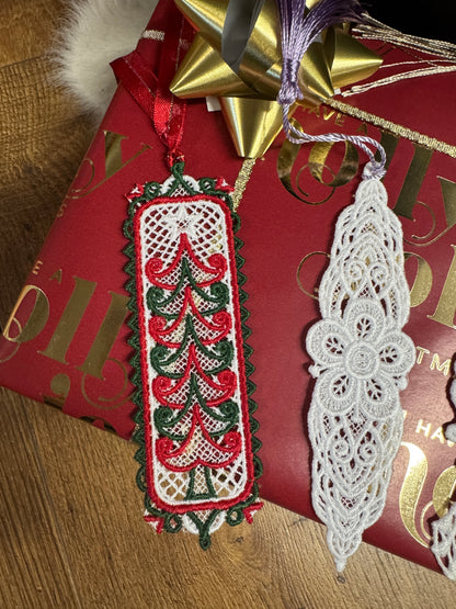 Freestanding Lace Ornaments — Multi-Use Holiday Magic