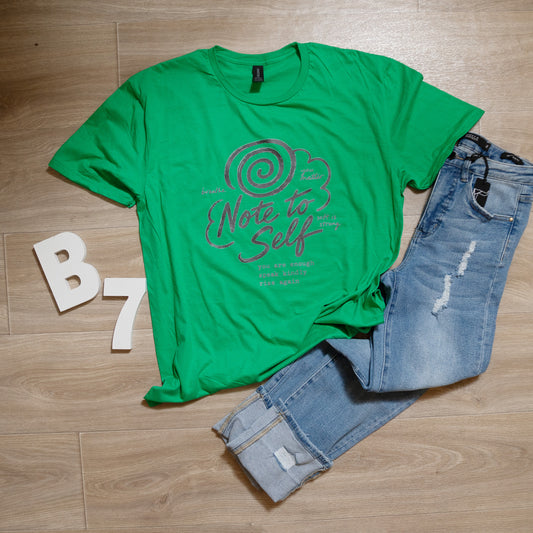 Note to Self Graphic Tee