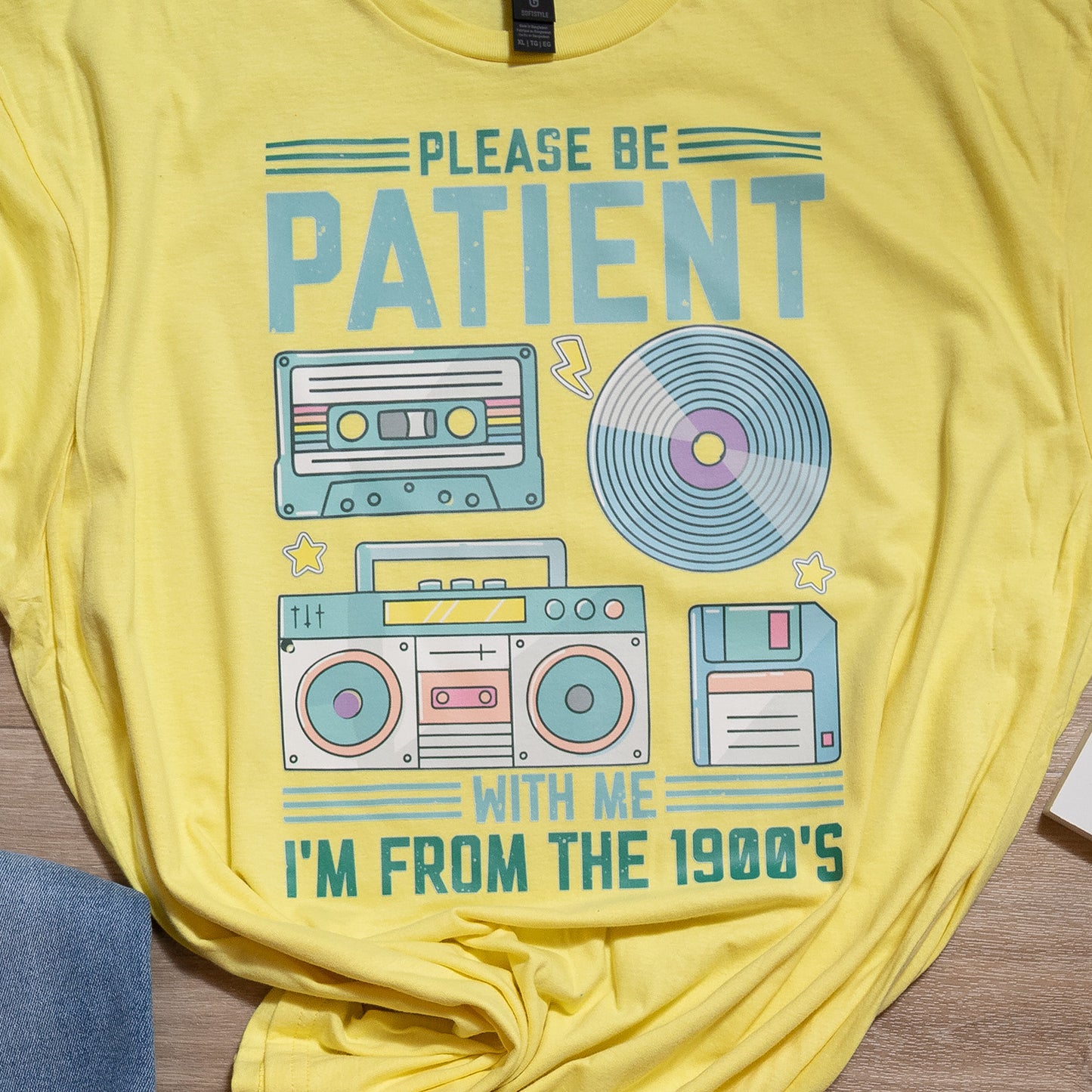 Please Be Patient I’m From the 1900’s Graphic Tee – Retro 90s