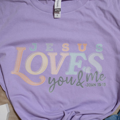 Jesus Loves You & Me Graphic Tee