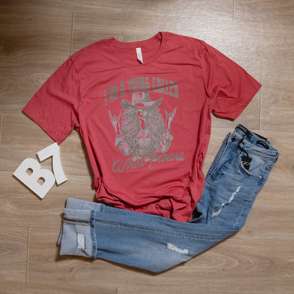 I Do a Thing Called What I Want Graphic Tee – Western Cowgirl Attitude T-Shirt