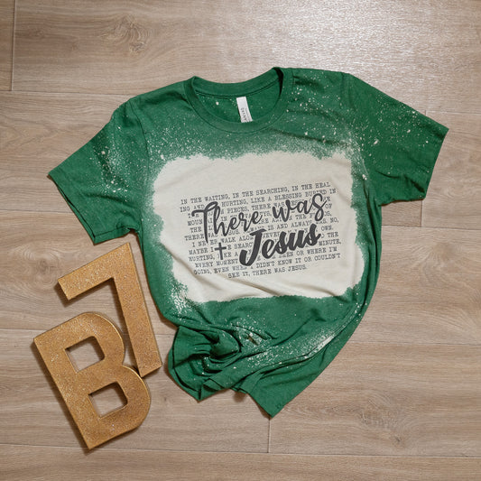 There Was Jesus Graphic Tee – Christian Faith Shirt