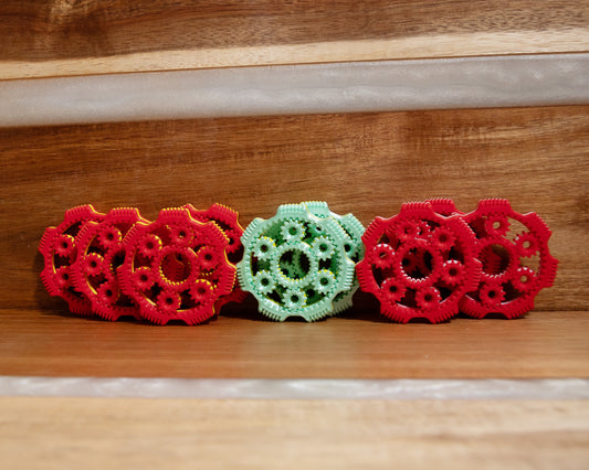 3D Printed Gear Fidget Toy – Spinning Sensory Stress Relief Gadget
