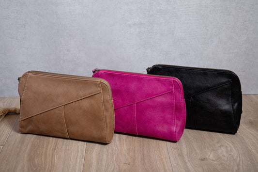 Gigi Crossbody with Woven Wrist Strap – Vintage-Inspired Vegan Leather Bag by Joy Susan