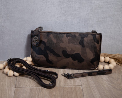 Joy Susan Mini Crossbody Wristlet Clutch – 3-in-1 Vegan Leather Bag