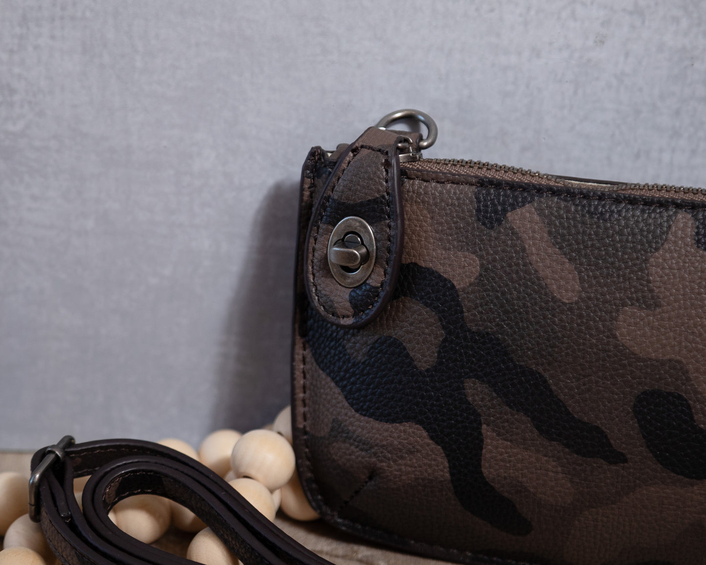 Joy Susan Mini Crossbody Wristlet Clutch – 3-in-1 Vegan Leather Bag