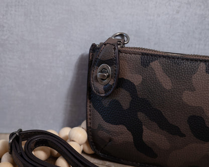 Joy Susan Mini Crossbody Wristlet Clutch – 3-in-1 Vegan Leather Bag