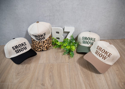 Smoke Show Embroidered Trucker Hat – Bold Western Style Cap