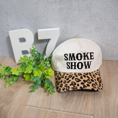 Smoke Show Embroidered Trucker Hat – Bold Western Style Cap