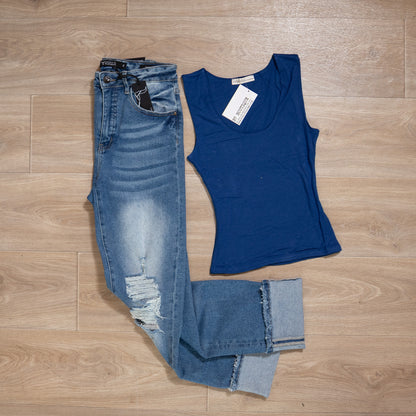 Double-Layered Tank Top by Zenana – B7 Boutique Layering Essential