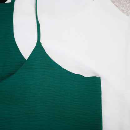 Adjustable Strap V‑Neck Cami — B7 Boutique Breezy Essentials