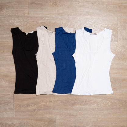 Double-Layered Tank Top by Zenana – B7 Boutique Layering Essential