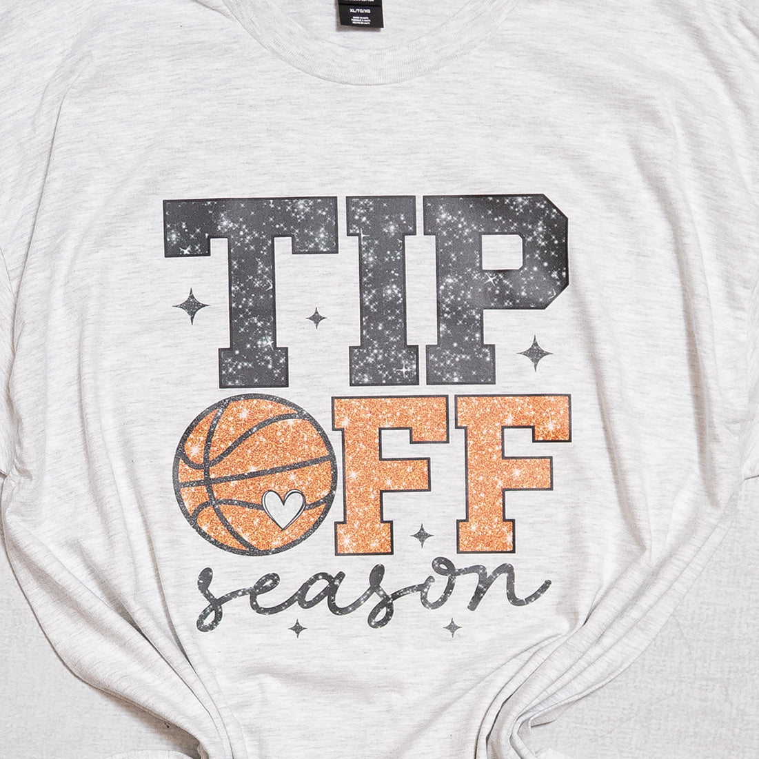 Tip-Off Season Basketball Graphic Tee & Crewneck – Game Day Court Style