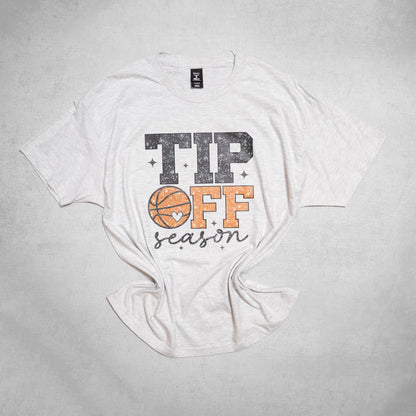 Tip-Off Season Basketball Graphic Tee & Crewneck – Game Day Court Style