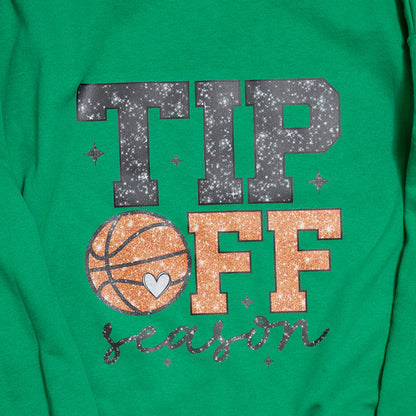 Tip-Off Season Basketball Graphic Tee & Crewneck – Game Day Court Style
