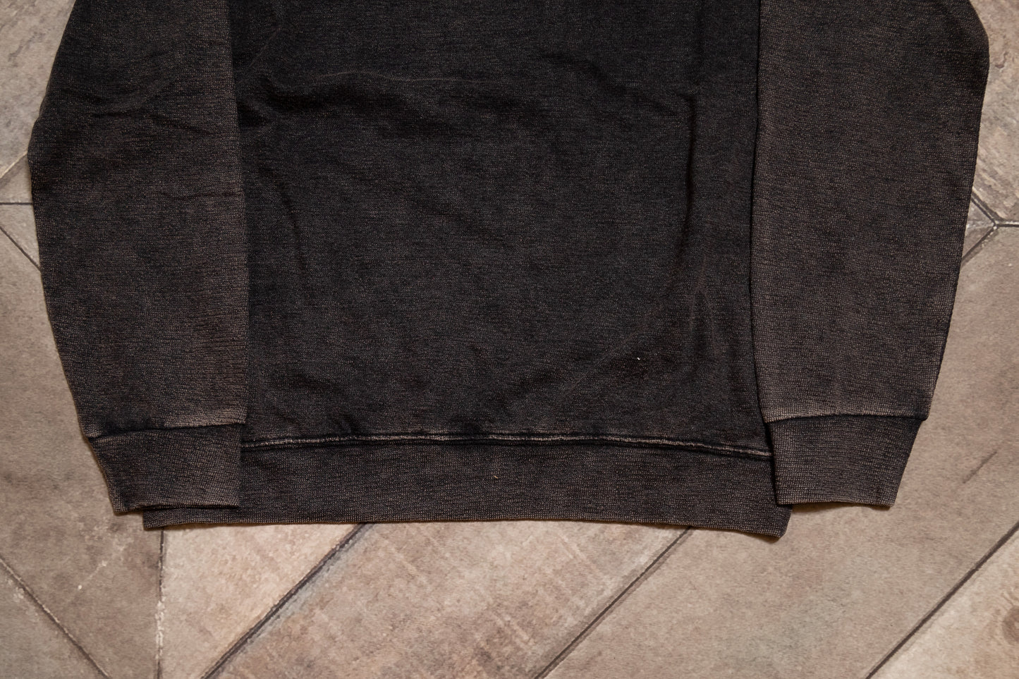 Faded Terry Washed Round Neck Pullover Sweatshirt – Vintage Soft Cozy Layer