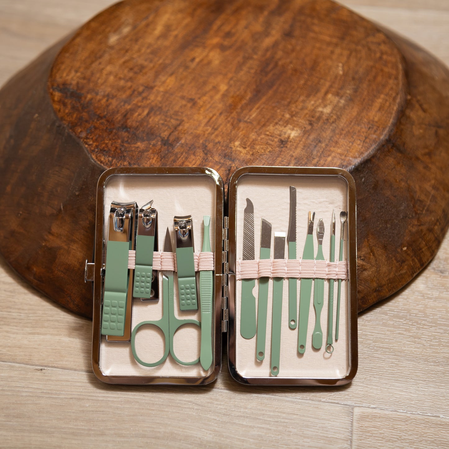 Professional Nail Care Kit – Clippers, Tweezers, Cuticle Tools & Nail Files | Manicure & Pedicure Grooming Set