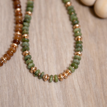 Boho Bliss Beaded Necklace Collection | Colorful Layering Jewelry