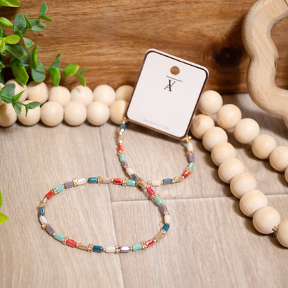 Good Vibes Only Beaded Necklace