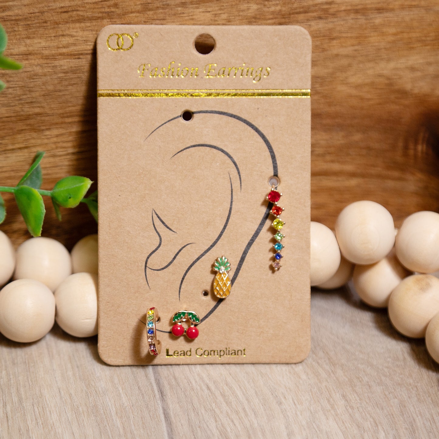 Fruit Punch Rainbow Earring Set