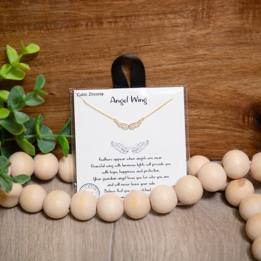 Angel Wing Necklace | Guardian Angel Jewelry