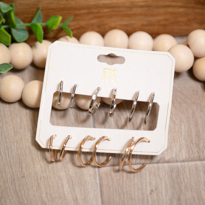 The Classic Everyday Hoop Set