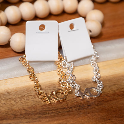 KC Bold Chain Bracelet (Gold or Silver)