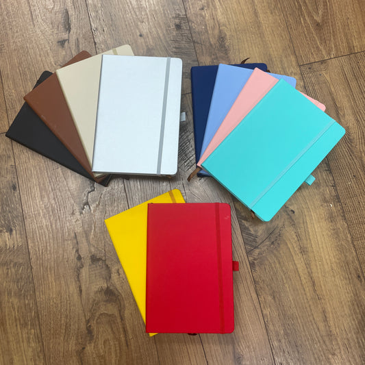 Super soft Faux Leather Covered Notebooks