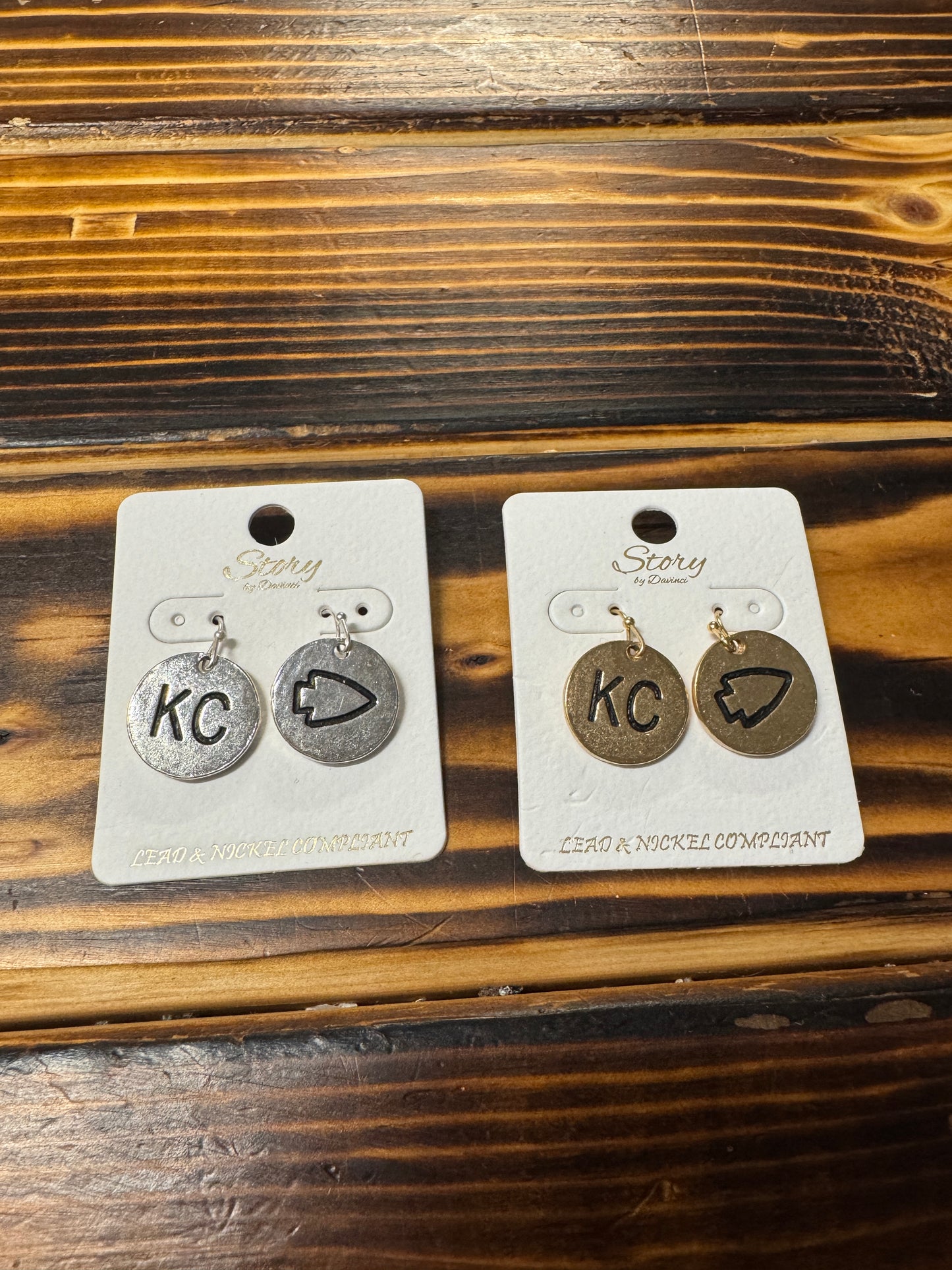Rally Ready Hoop Earrings | Hypoallergenic Game-Day Statement Jewelry