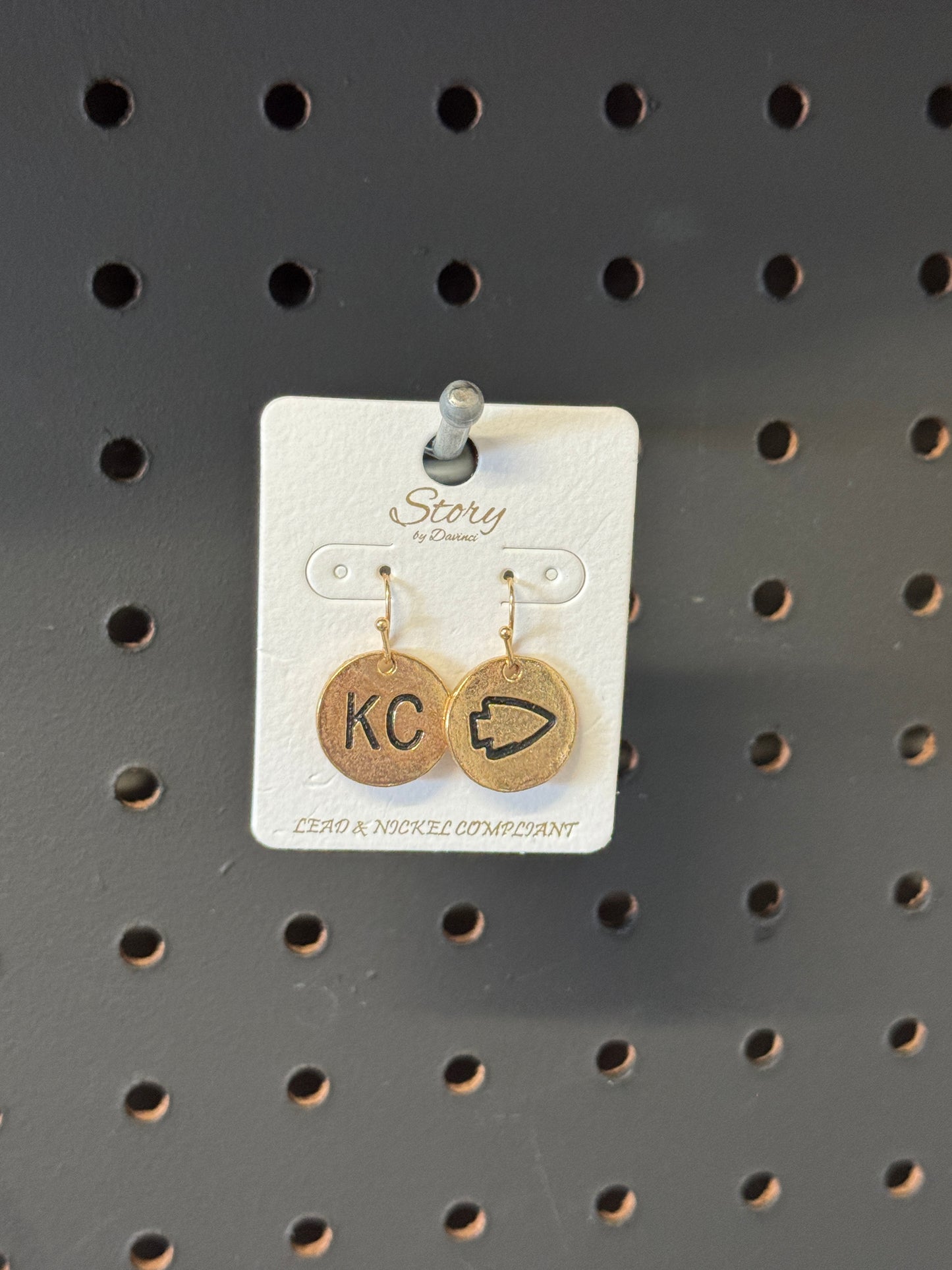 Rally Ready Hoop Earrings | Hypoallergenic Game-Day Statement Jewelry