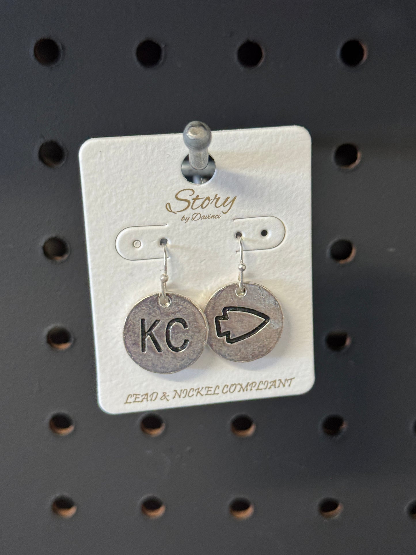 Rally Ready Hoop Earrings | Hypoallergenic Game-Day Statement Jewelry