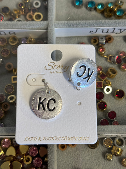 Rally Ready Hoop Earrings | Hypoallergenic Game-Day Statement Jewelry