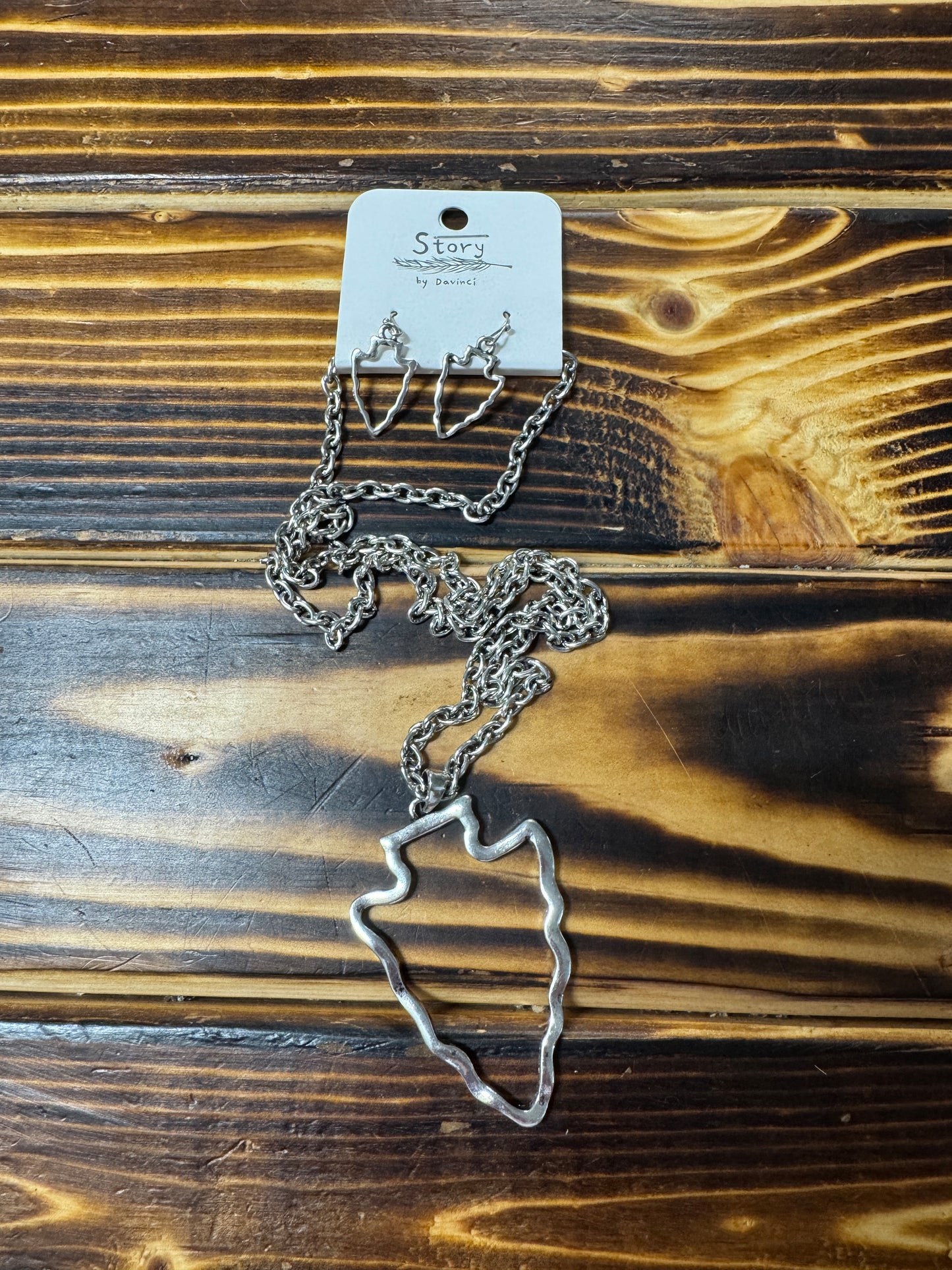 Arrow of Champions Necklace & Earring Set | Hypoallergenic Arrow Charm Jewelry
