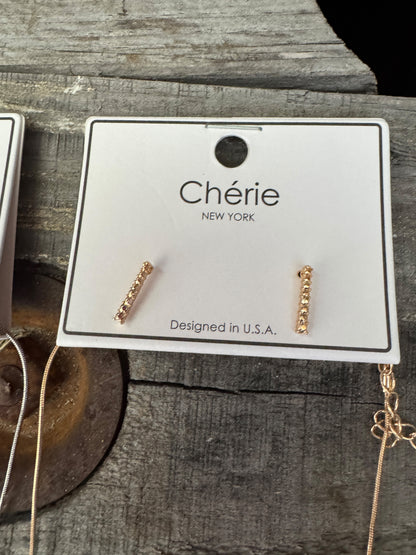 Celestial Radiance Necklace and Earring Set – Gold & Silver