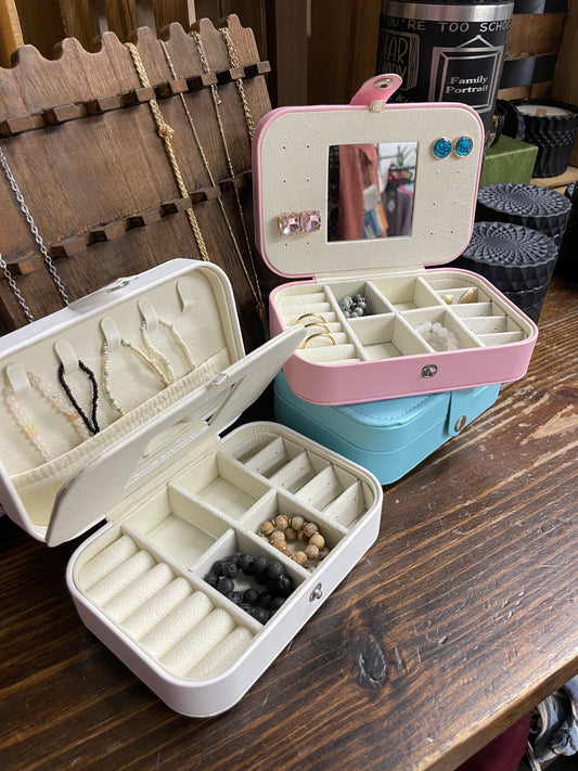 Small Travel Jewelry Box