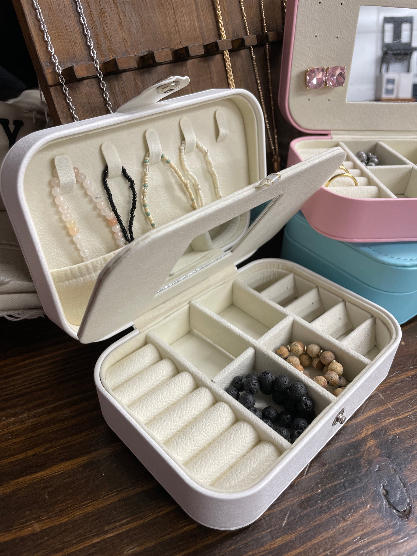 Small Travel Jewelry Box