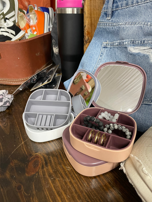 Small Hard Jewelry Case for Traveling