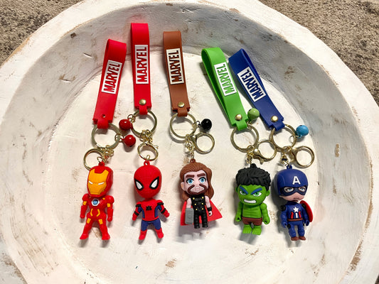 Super Hero Key Chains