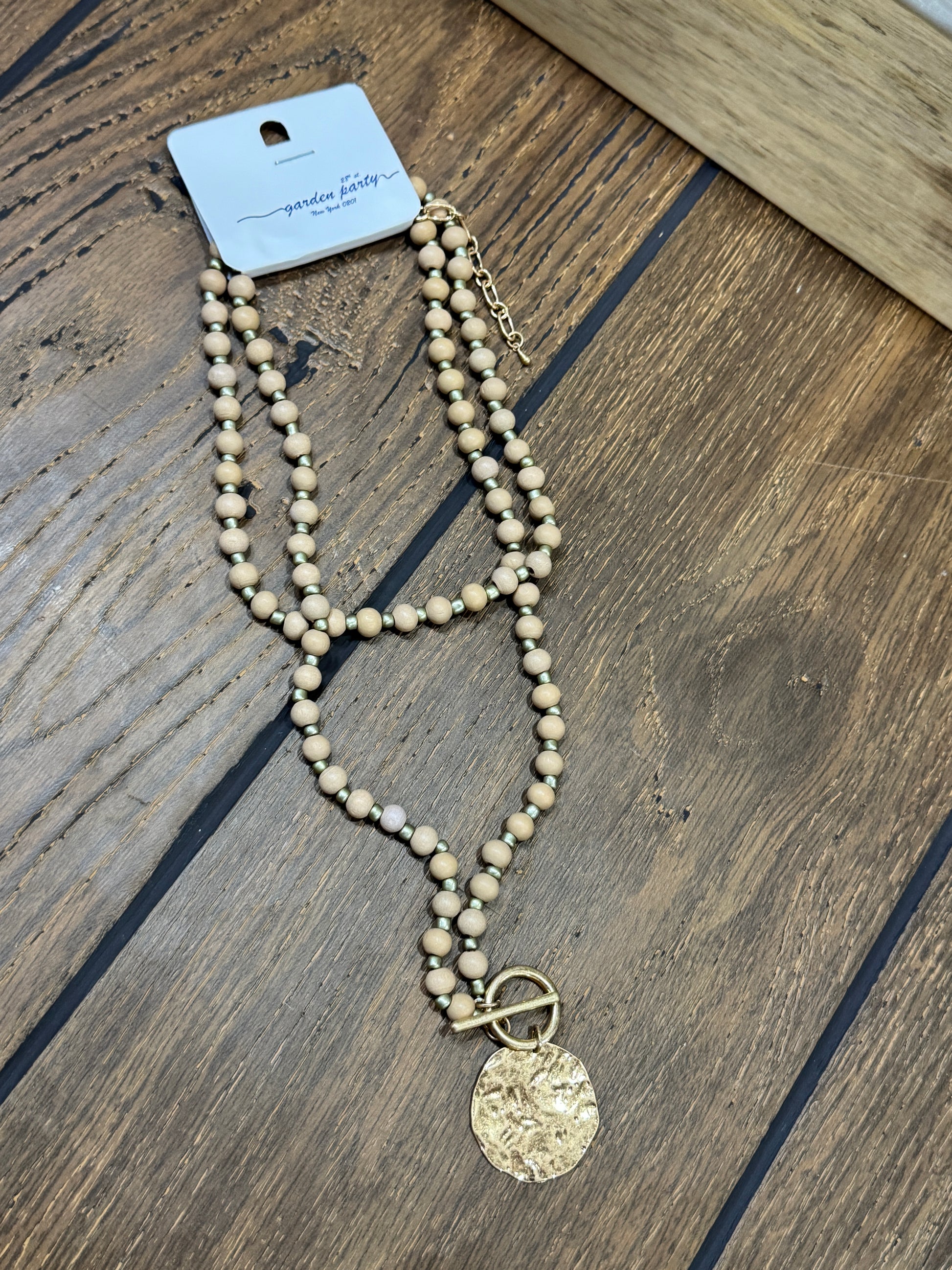 “Basic Beady Necklace with round bead charms on chain”

“Bold statement bead chain necklace from B7 Boutique”

“Chunky bead charm necklace for fashion layering”