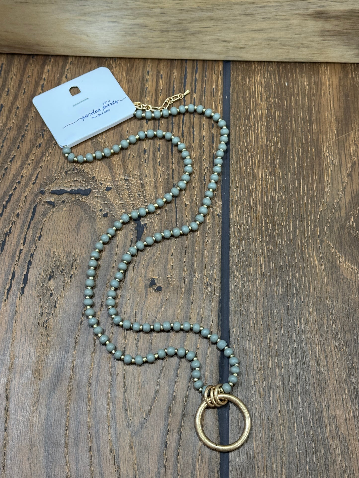 “Basic Beady Necklace with round bead charms on chain”

“Bold statement bead chain necklace from B7 Boutique”

“Chunky bead charm necklace for fashion layering”