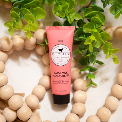 Dionis 1 oz Goat Milk Hand Cream | Deeply Moisturizing Travel Size