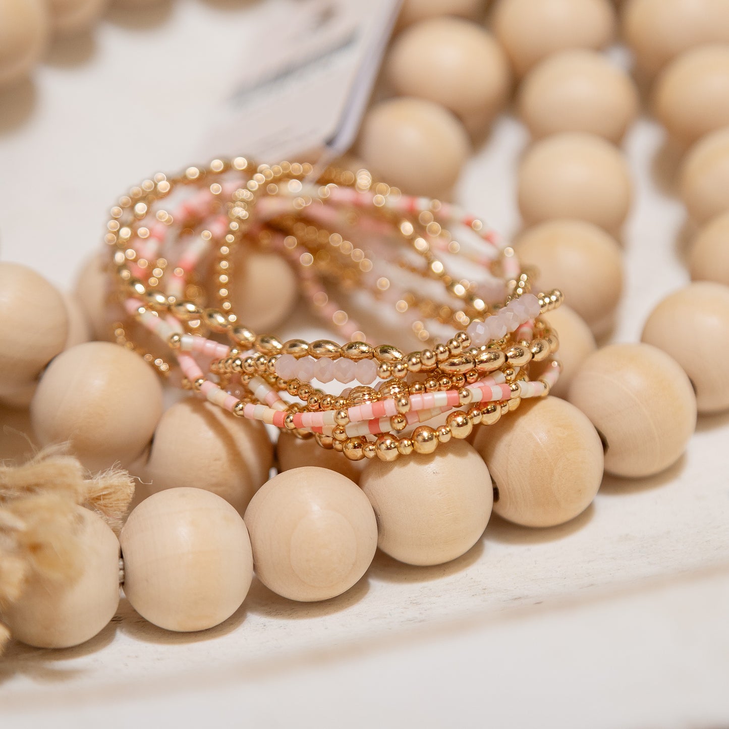 Stacked Sweetness Beaded Bracelet Sets ✨ – Colorful Stretch Bracelet Stacks (3 Style Options)