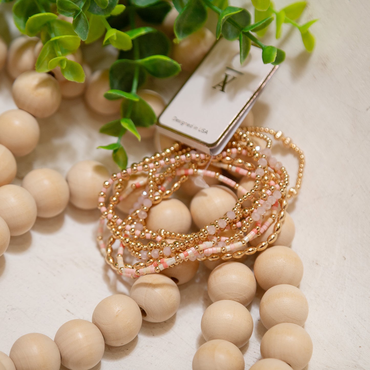 Stacked Sweetness Beaded Bracelet Sets ✨ – Colorful Stretch Bracelet Stacks (3 Style Options)