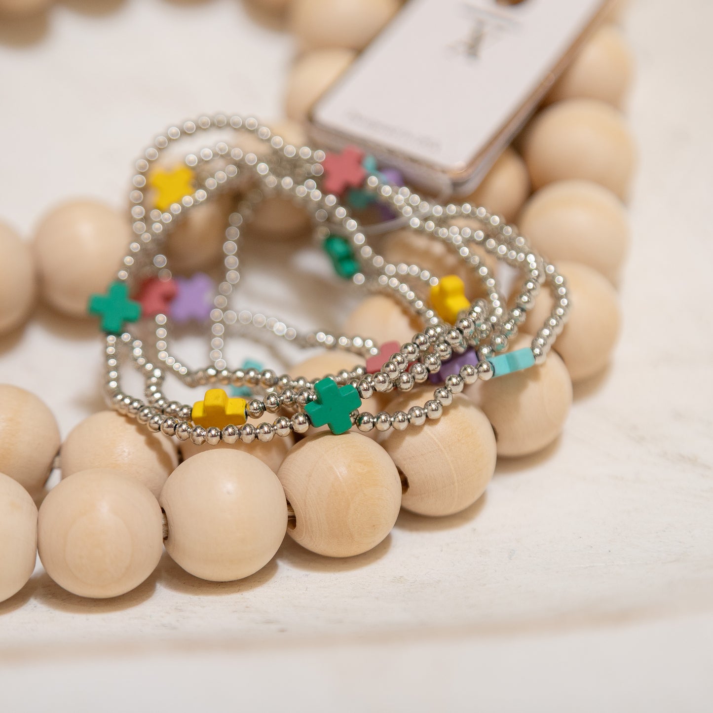 Stacked Sweetness Beaded Bracelet Sets ✨ – Colorful Stretch Bracelet Stacks (3 Style Options)