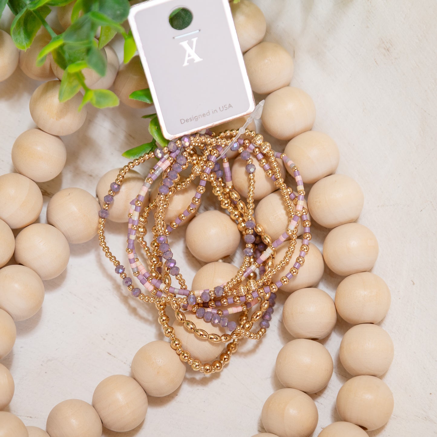 Stacked Sweetness Beaded Bracelet Sets ✨ – Colorful Stretch Bracelet Stacks (3 Style Options)