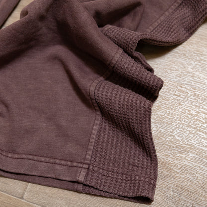 French Terry & Waffle Wide Leg Pants