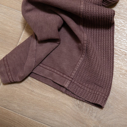 French Terry & Waffle Wide Leg Pants